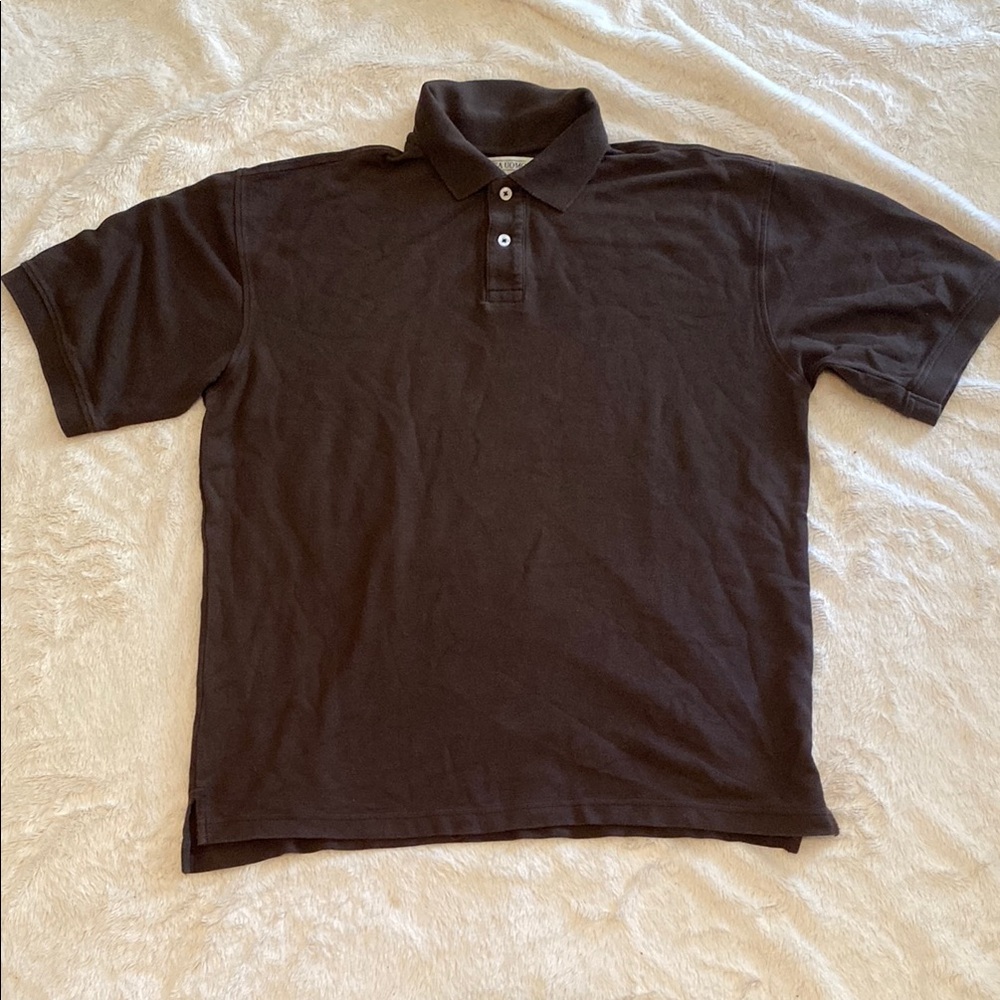 Linea Uomo Brown Classic Polo Shirt Short Sleeve